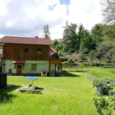 Ferienwohnung Und Sommerhaus Unter Der Burg Falkenberg  Eksteriør billede